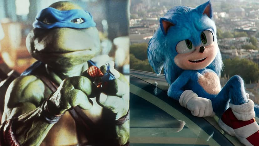 Turtles & Hedgehog Invade 2028 Cinema Slate