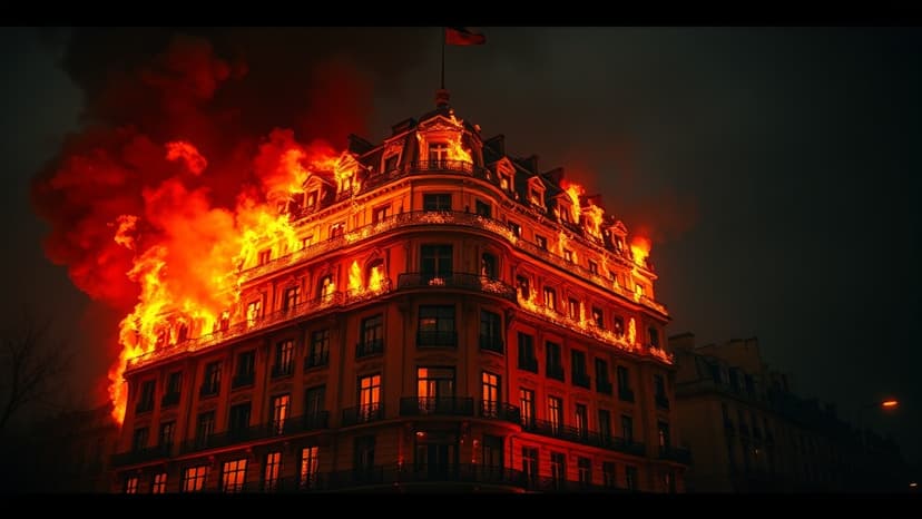 Stars Evacuated: Paris Hotel Fire During Movie Junket
