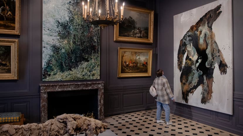 Unsettling Treasures at Paris Hunting Museum