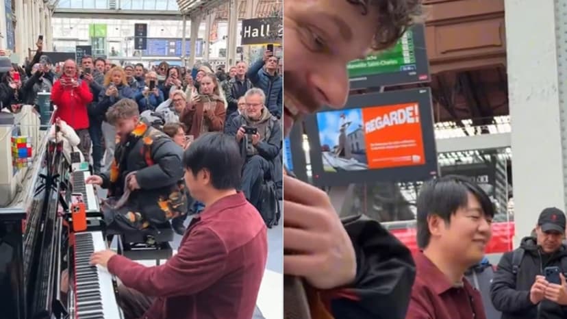 Paris Station Erupts in Epic Piano Battle