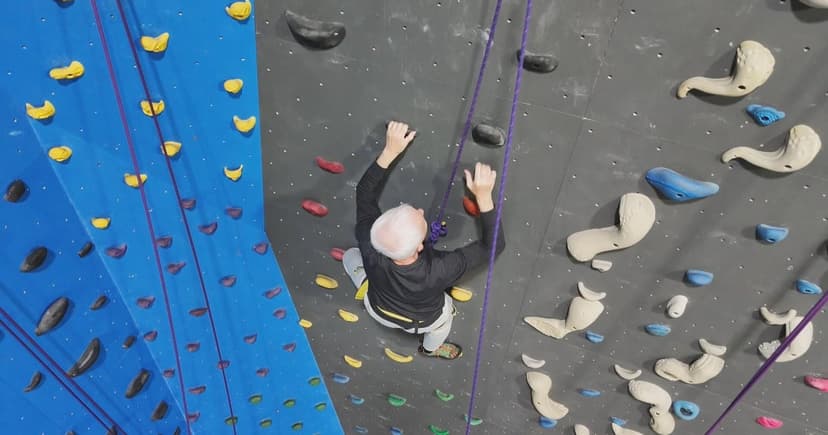 Parkinson's Patients Conquer Heights in Adaptive Climbing