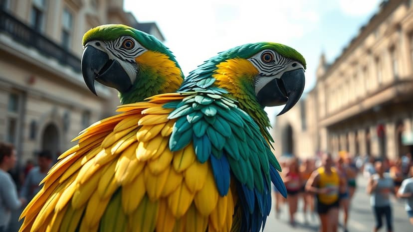 Parrot Pilot Runs Marathon for Son's Rare Disease