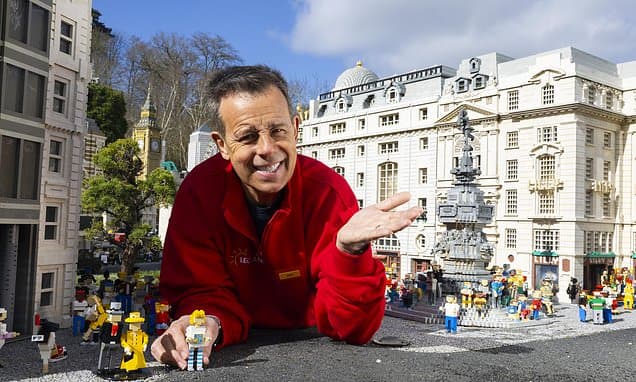Fun House Star Pat Sharp Unveils 90s Miniland Scene