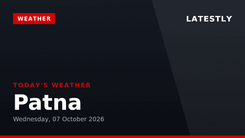 30°C High, 83% Humidity: Patna Weather Alert