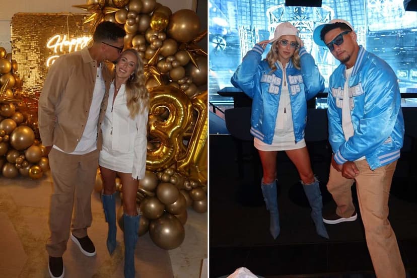 Patrick Mahomes' Sweet Birthday Tribute to Wife Brittany