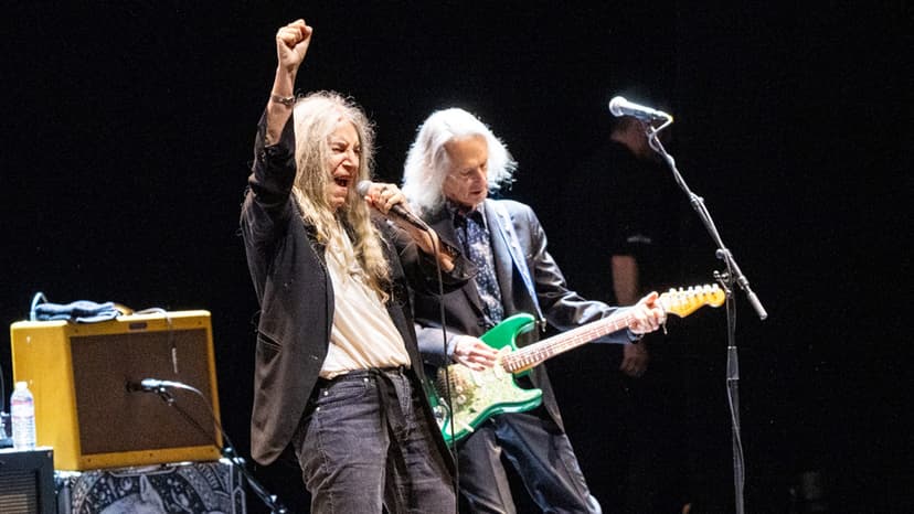 Patti Smith: 79 and Still Ripping Up NYC