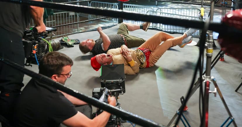 Emmy Winner Paul Hauser Wrestles for Fox NFL