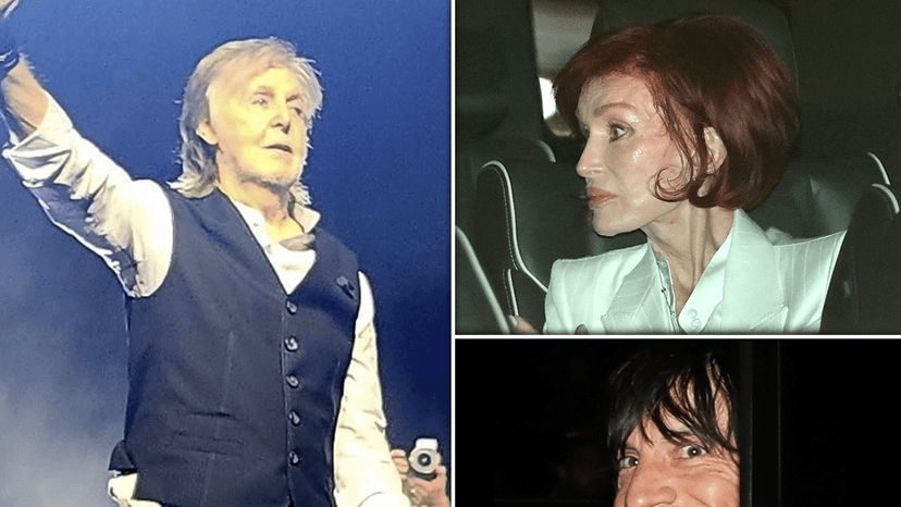 Beatles Legend Paul McCartney Wows Hollywood Elite