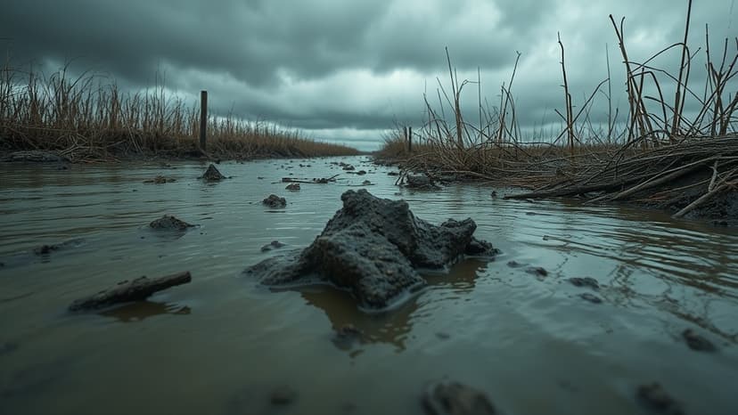 Pavana River Chokes on Untreated Village Waste