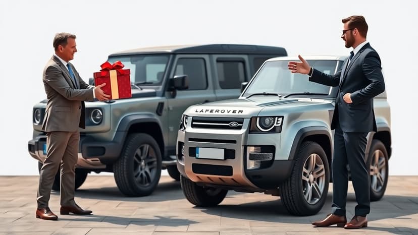 Pawan Kalyan Gifts Director Lavish Land Rover Defender