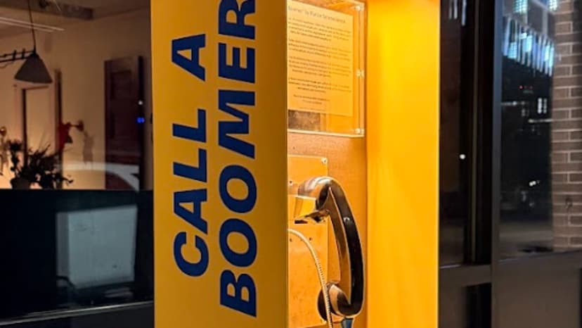 Strangers Connect Via Pay Phones: Gen Z Meets Boomers