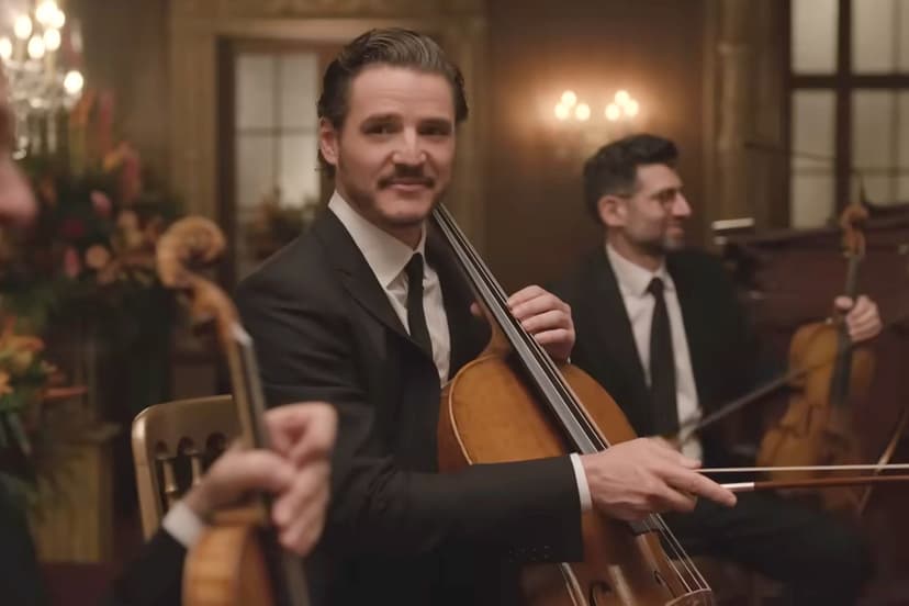 Pedro Pascal's Grueling Cello Challenge