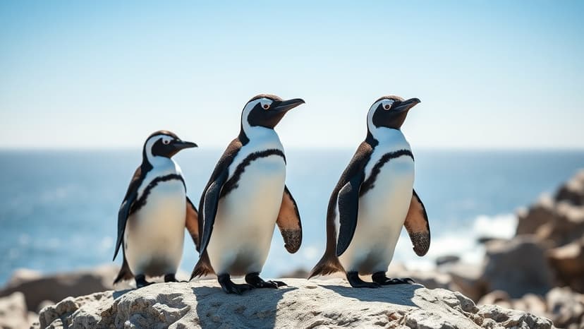 Penguin Trio Arrives for Conservation Mission