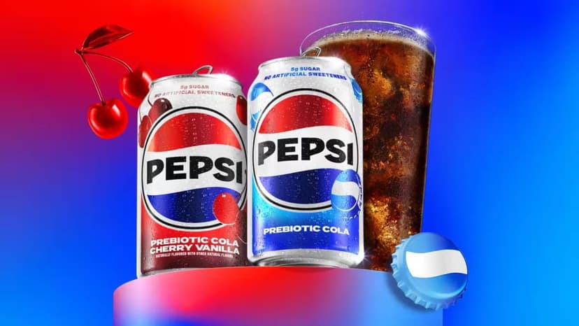 Pepsi's Gut Feeling: Prebiotic Cola Hits Stores