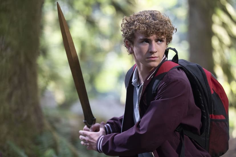 Walker Scobell Battles Laughter on Percy Jackson Set