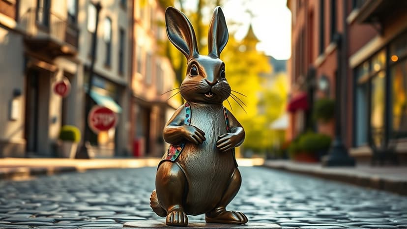 Peter Rabbit Hops Into Worcester for Charity Trail
