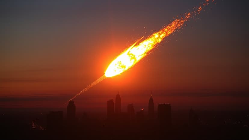 Fireball Lights Up Philadelphia Sky!