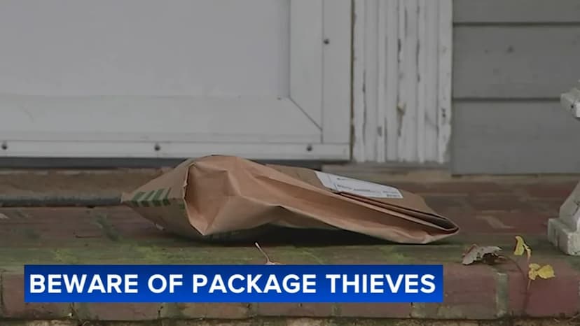 Holiday Package Thieves Strike Philadelphia Neighborhood