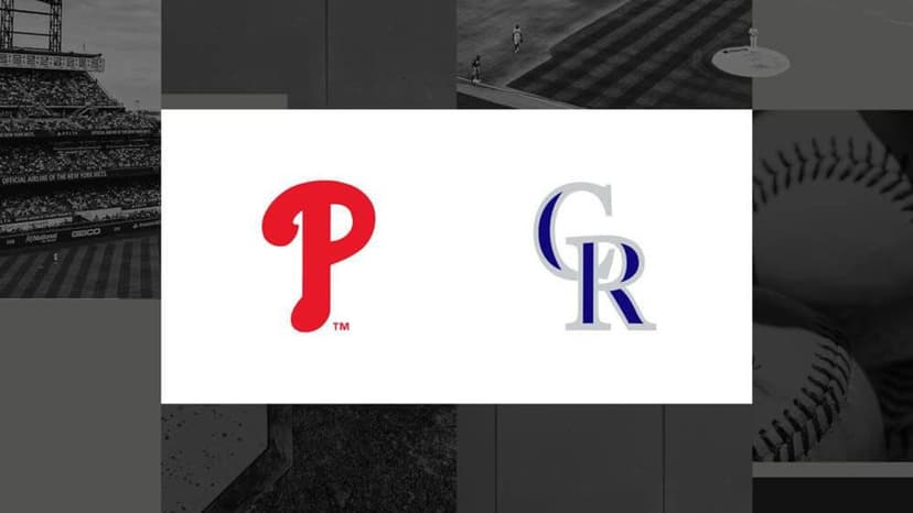 Phillies vs. Rockies: Pitching Matchup Preview
