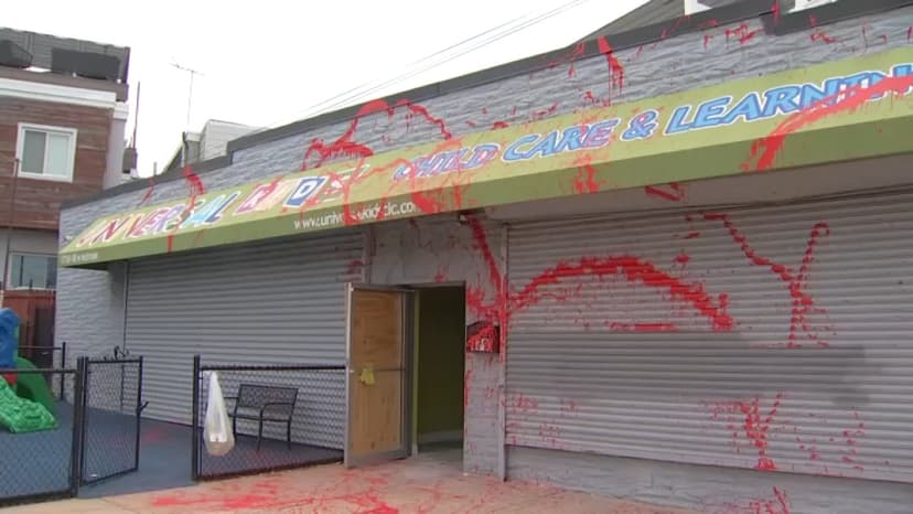 Daycare Owner Blames Ex for Vandalism