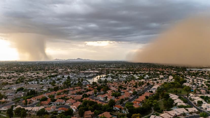 Haboob Hits Phoenix: Zero Visibility Warning