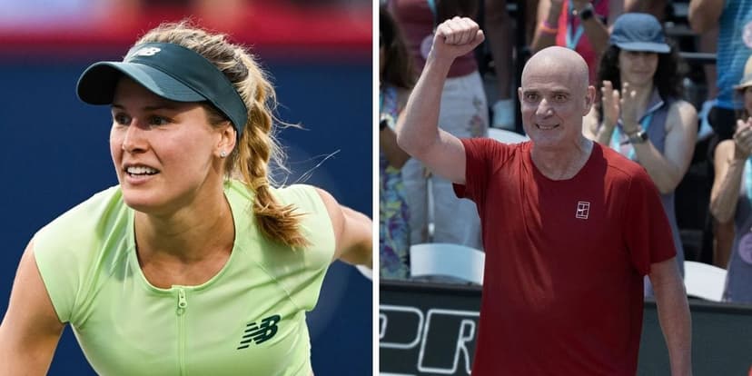 Agassi & Blake Face Waters & Bouchard in $1M Pickleball Clash