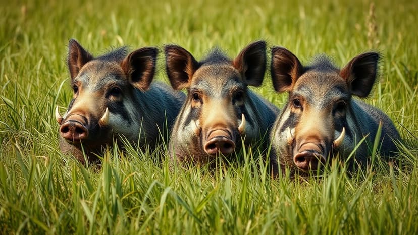 Pigs Turn Ancient Hunting Ground into Nature Haven