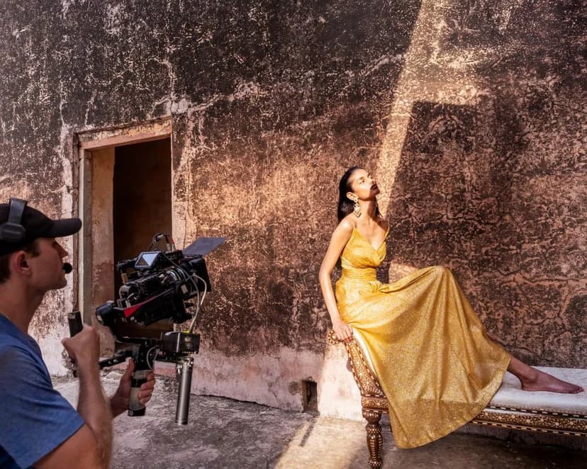 Indian Model Breaks Chanel Mold in Pirelli Calendar