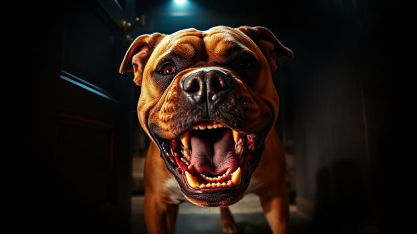 Terrifying Pitbull Attack Shocks Punjab Homebuyers