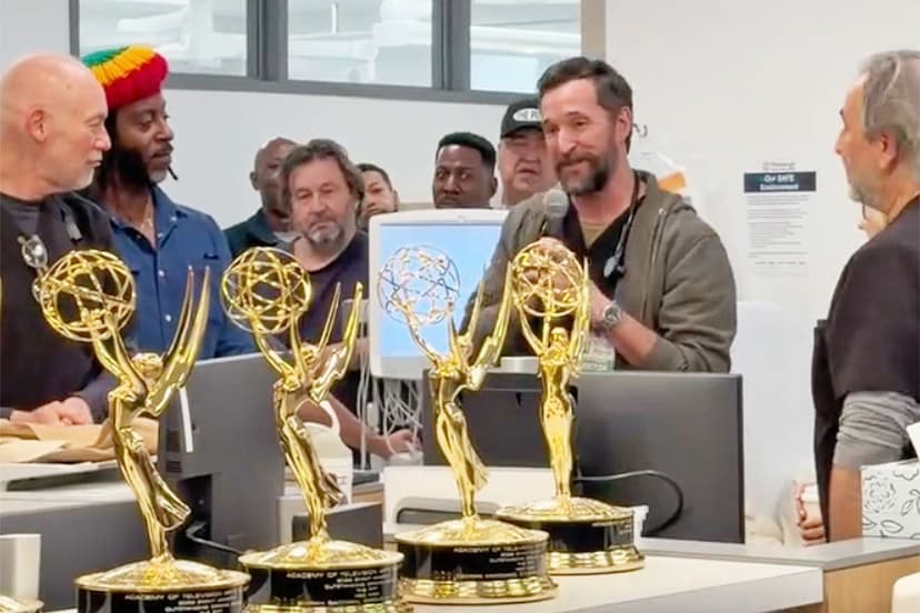 "The Pitt" Cast Celebrates Collective Emmy Wins
