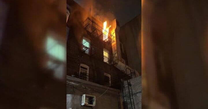 NJ Apartment Fire Claims Two Lives, Leaves 90 Homeless