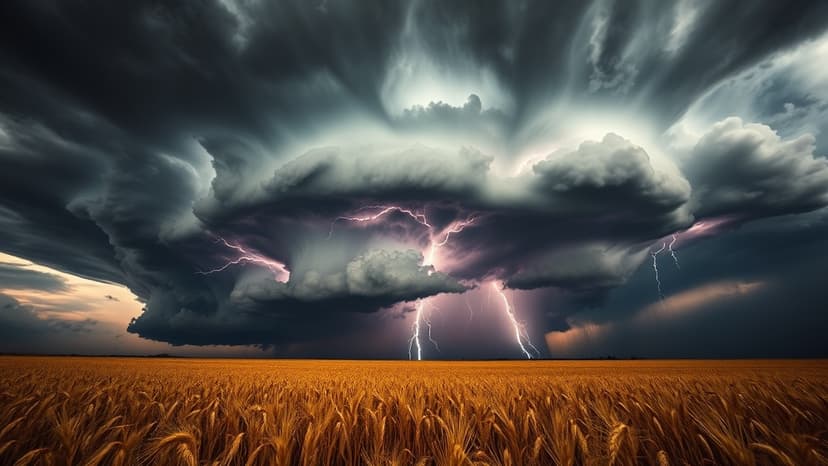 Plains Braces for Major Storms: Tornadoes, Hail Expected