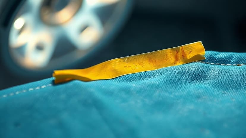 Plastic Strip Lodged in Arm for 2 Years Extracted