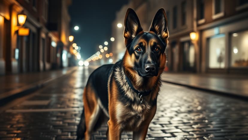Hero K9 Diffuses Tense Arrest Scene in Hereford