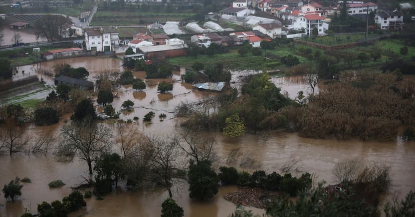 Portugal Flooded: 3,000 Evacuated Amid Dam Risk