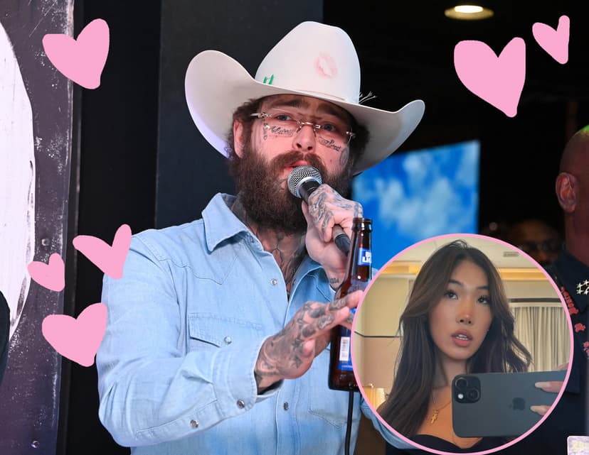 Post Malone Engaged Again, Shows Off Massive Ring!