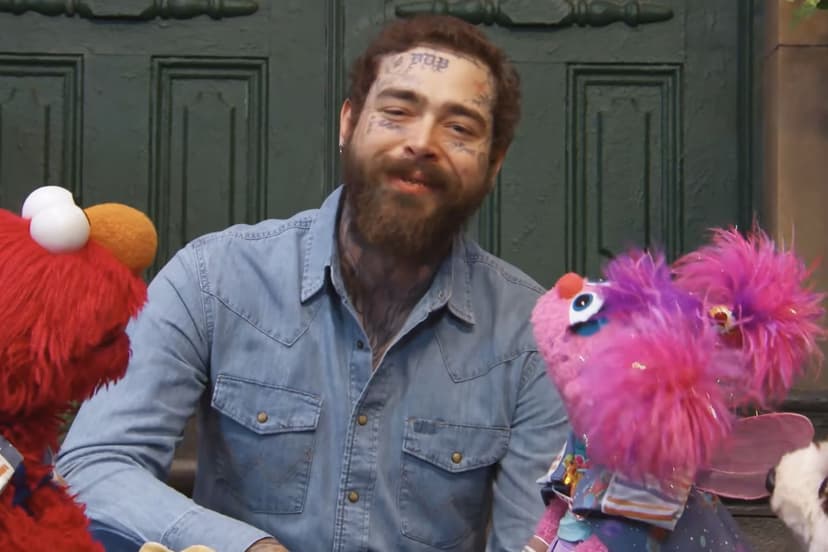 Post Malone Joins Elmo for Stormy Sesame Street Special