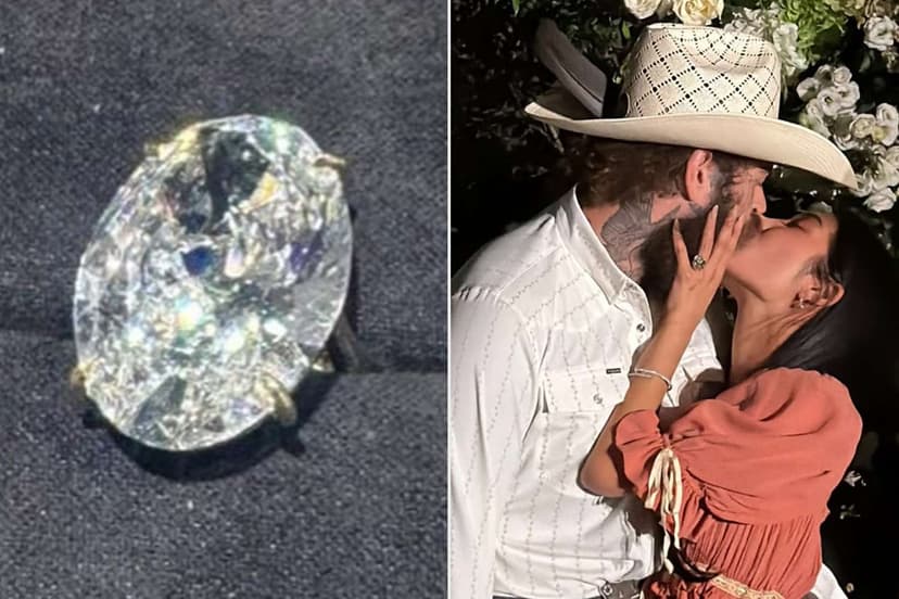 Post Malone's Fiancée's Ring: $2.5M Diamond!