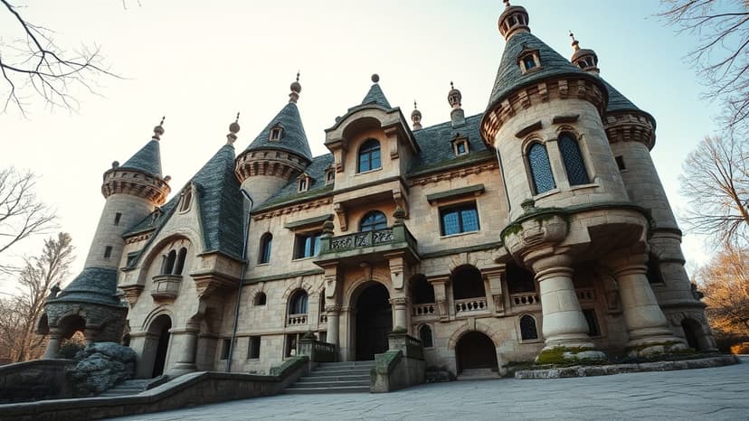Postman Builds Dream Palace Over 33 Years
