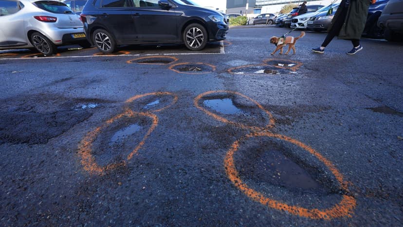 Wet Weather Exposes Roads to Pothole Peril