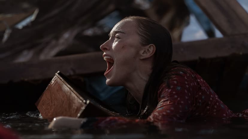 Pregnant Mom Battles Sharks in Category 5 Storm