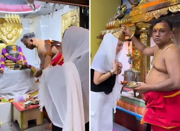 Preity Zinta's Surprise Sawan Temple Visit in Paris