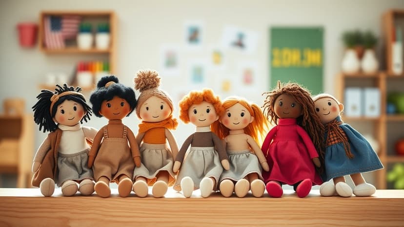 Preschool dolls champion diversity, inclusion