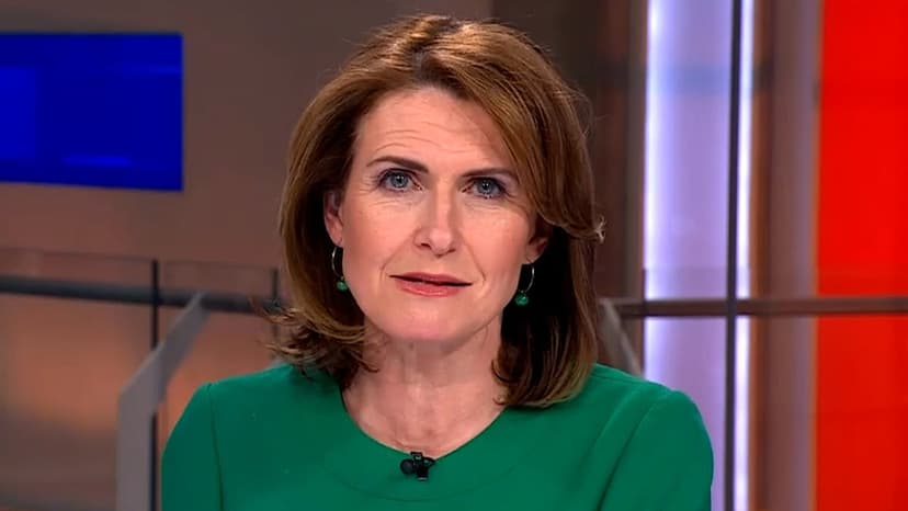 Presenter's Hilarious Hiccup Mid-Moon Mission News