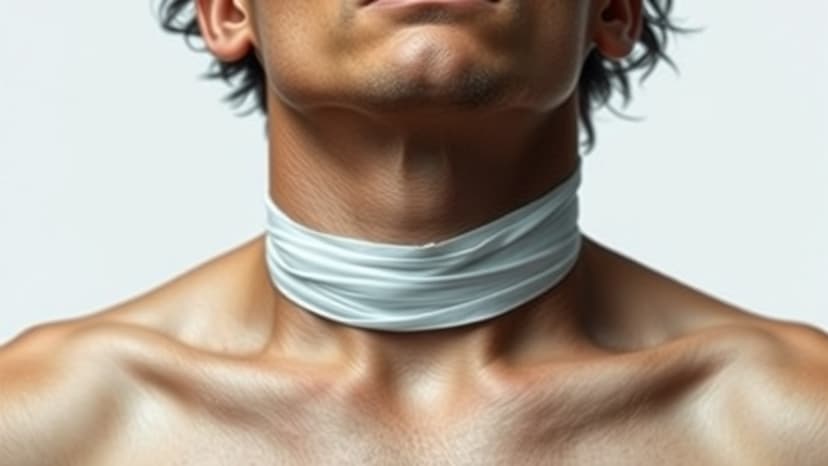 Priest's Throat Slashed by Chinese Kite String