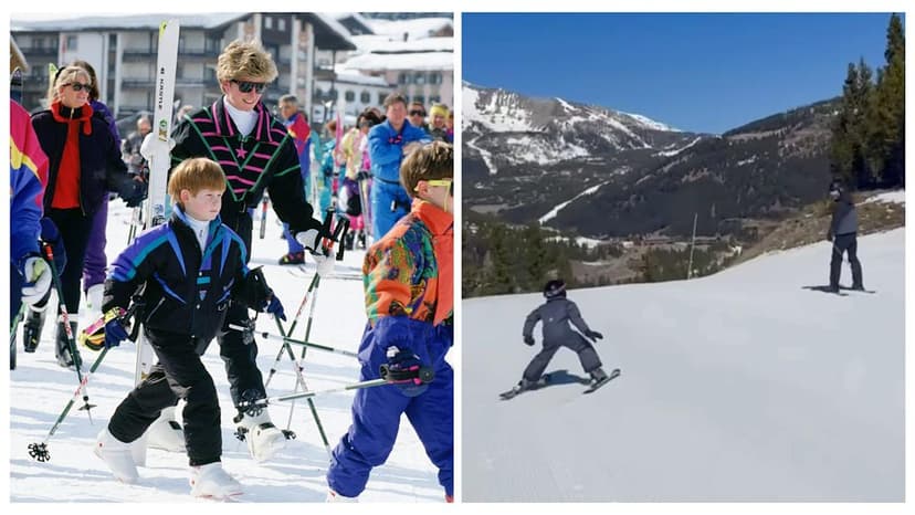 Archie skis like Harry, Meghan shares video