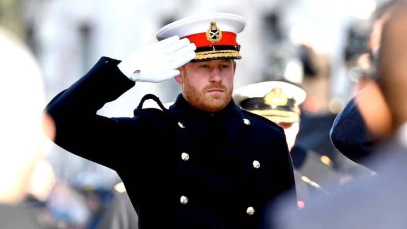 Royal Laughter as Goat Leaps on Prince Harry
