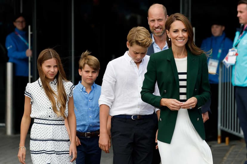 Prince Louis Shines at First Public Sporting Event