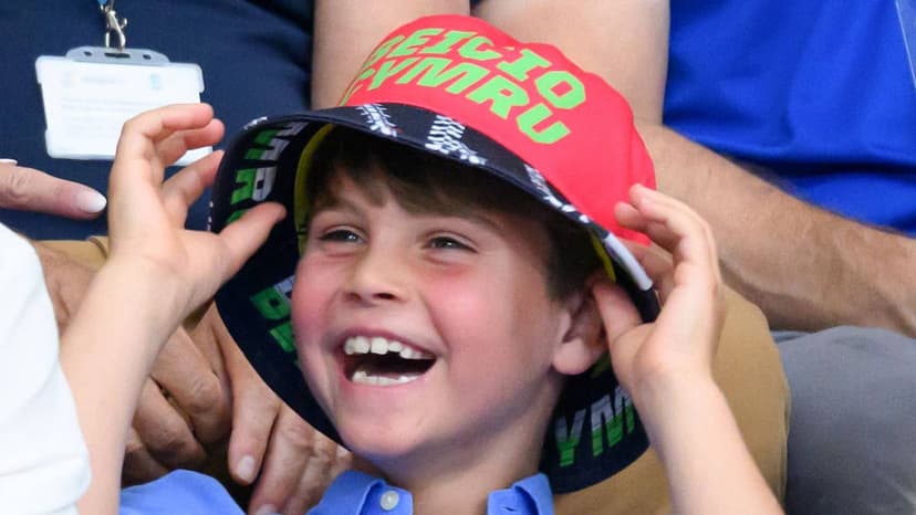 Prince Louis Steals Show at Commonwealth Games