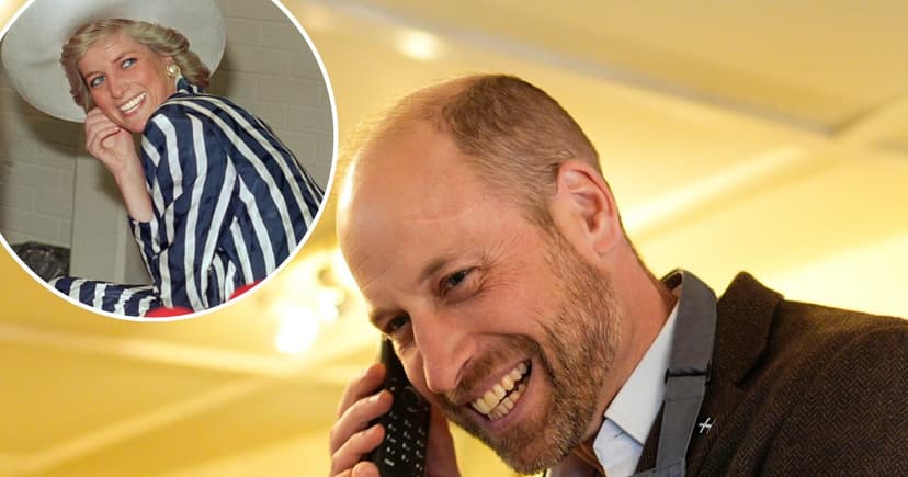 William Honors Diana: A Mother's Day Tribute